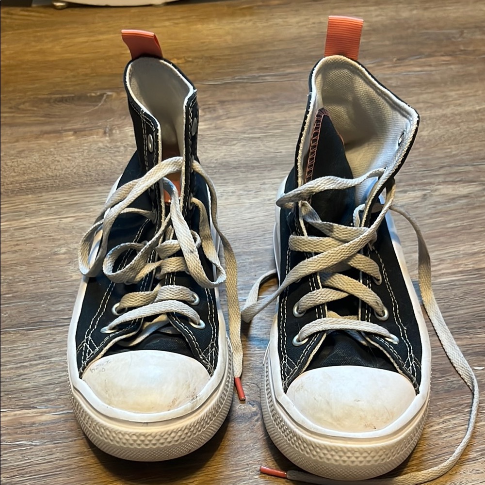 Converse High-Top Sneakers Black and White